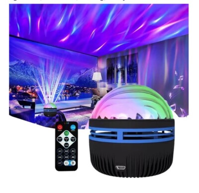 Aurora Light Projector, Northern Light Galaxy LED Lamp, with Remote Control US