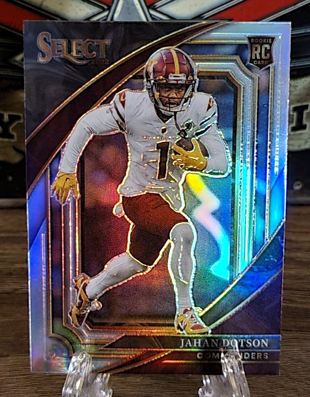 2022 Select Suite Level No.311 Silver Prizm Rookie Jahan Dotson Commanders