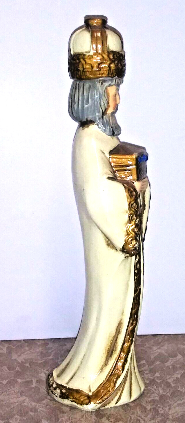 Vintage Nativity Magi Figurine SINGLE Replacement Gold Beige MY Japan