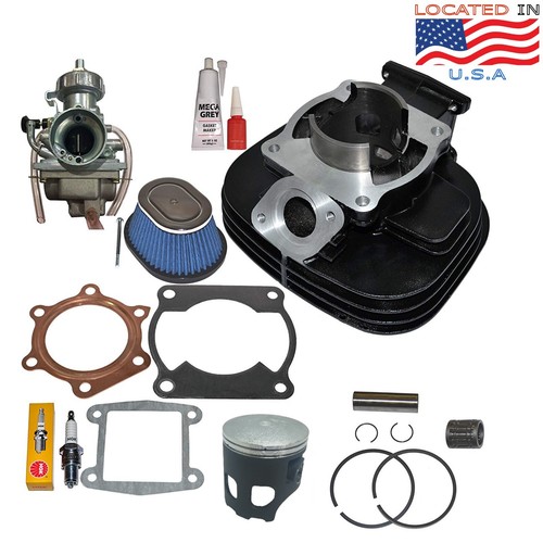Yamaha Blaster 200 YFS 200 Cylinder Head Carburetor Air Filter Cleaner Top End - Zdjęcie 2 z 12