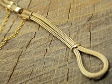 NOS Vintage Butterfly Clasp Gold Plated Loop End Unused Watch Band Kestenmade