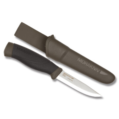 Mora Hunting knife Carbon Steel Blade Military Green Made in Sweden