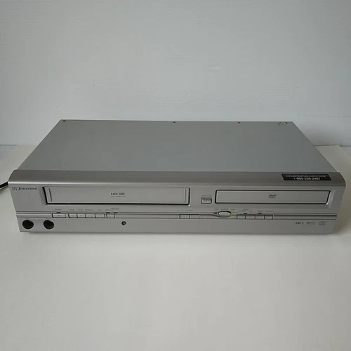 Emerson DVD/VCR Combo Model: EWD2204-No Remote-Tested Working