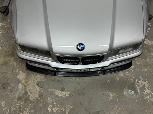 bmw E36 GT style Front lip spoiler M3 bumper splitter abs plastic plastic gloss - Picture 8 of 10