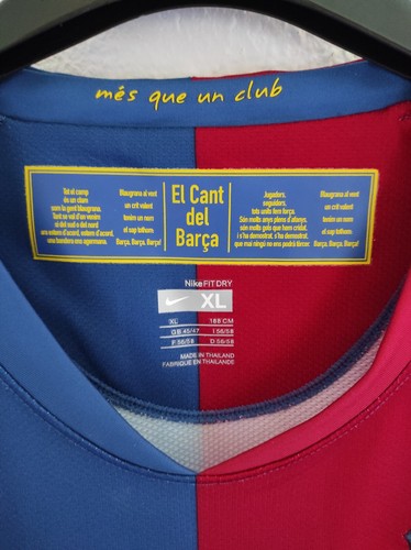 FC BARCELONA 2008-2009 Triplete camiseta shirt trikot maillot maglia XL - Picture 3 of 5