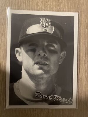 David Wright 2008 Upper Deck Goudey Black and White #257 New York Mets