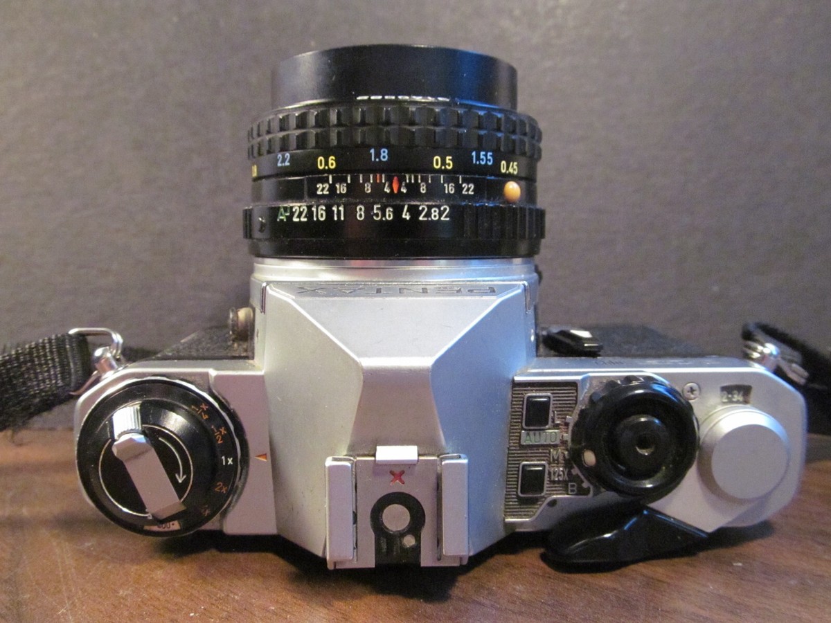 PENTAX ME SUPER SMC Pentax M f/50mm 1:2 fixed ASAHI lens 35mm film