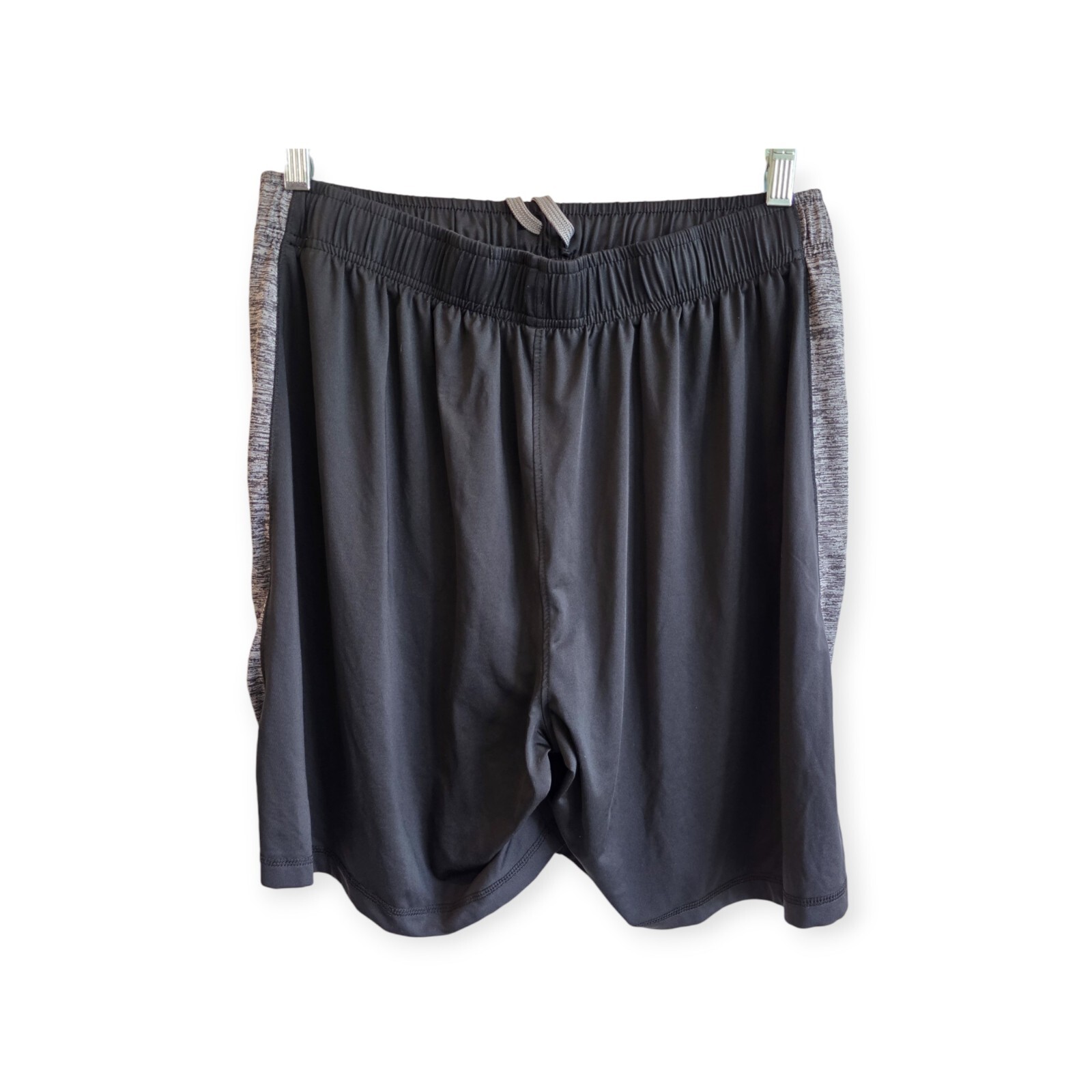 Fila Shorts Uomo XL Nero Grigio Allenamento Atletico Allenamento Outdoor Casual