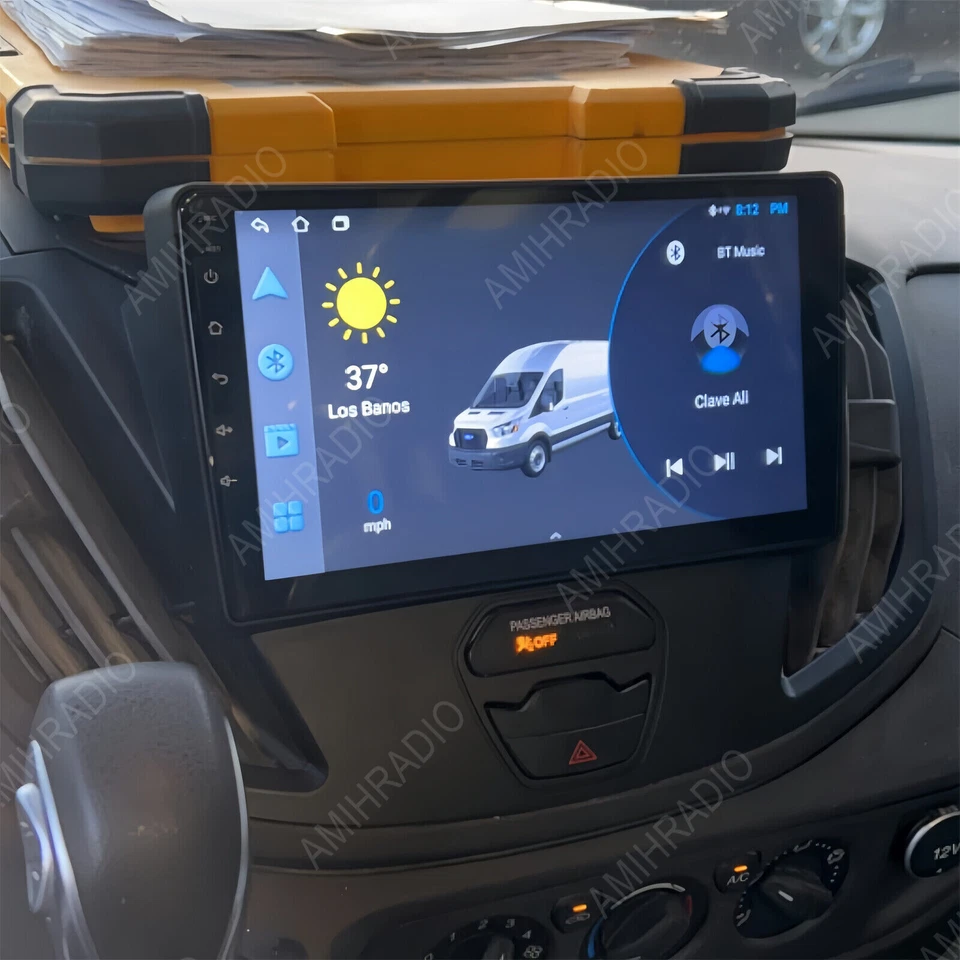 For 2015-2019 Ford Transit 150/250/350 Android 13 CarPlay Car Stereo Radio GPS Foto 4 de 4