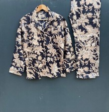 Indian 100 Cotton Floral Print PJ Set Bridesmaid Pajama Set Women Nightwear Suit