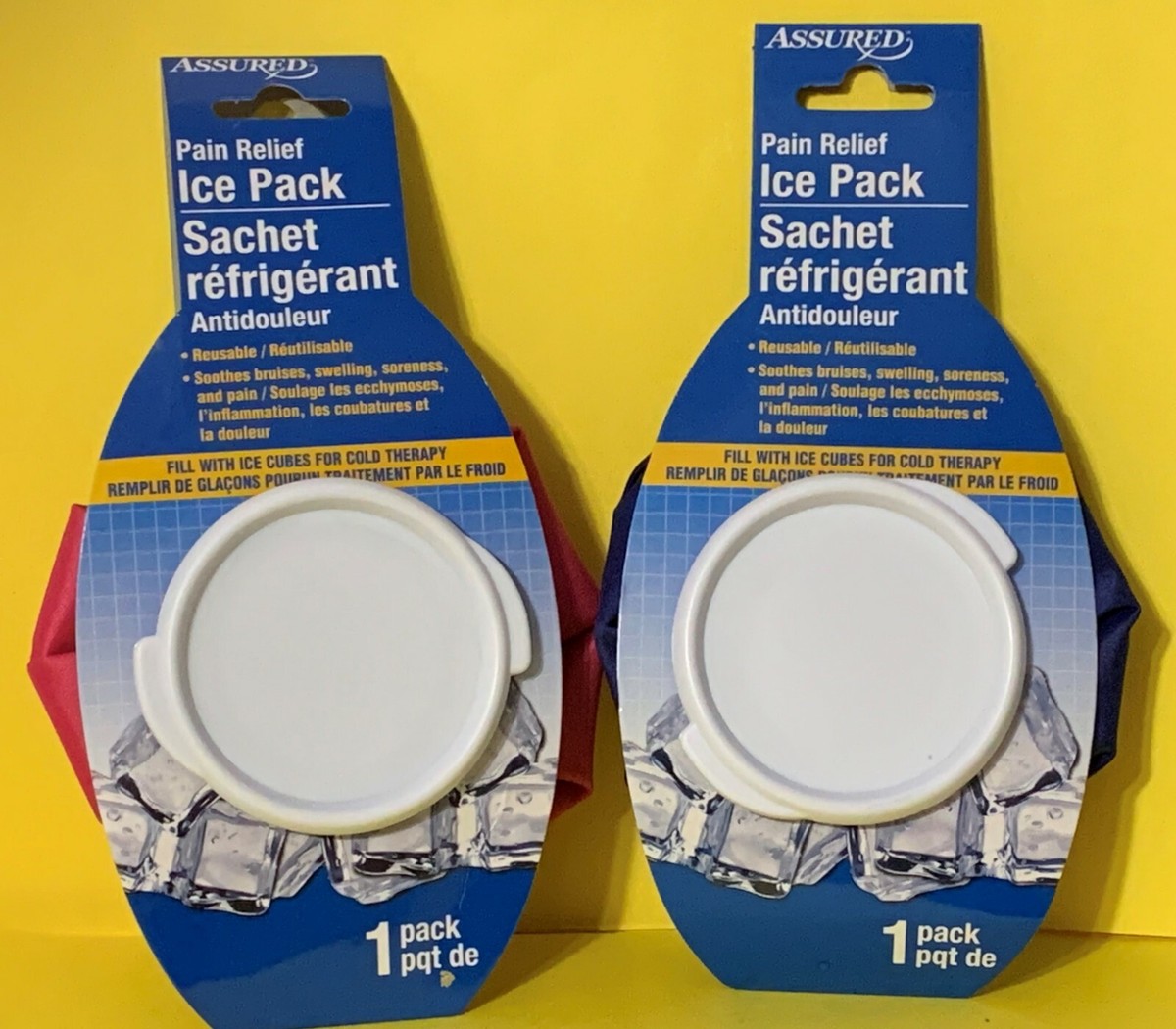 ice cube for pain relief