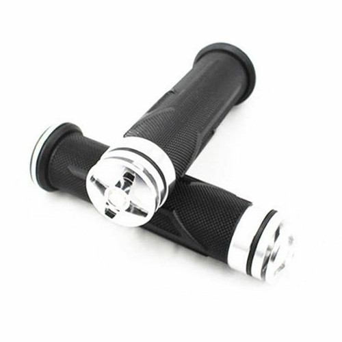 Poignées De Guidon Moto Universelles 7/8" (22 Mm) - Alliage Aluminium Et Gel, Antidérapantes, Couleur Au Choix - 9