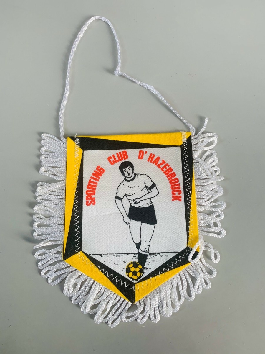 Fanion Vintage Sporting Club Hazebrouck - SC Foot - Avant 2000 - Collection