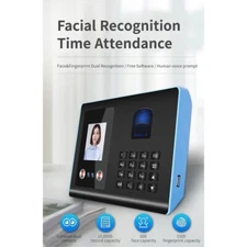 HOMiE Biometric Attendance Machine | Face ID, Fingerprint, Password Punch Clock