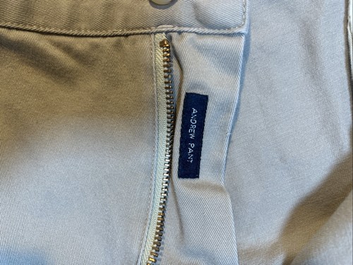 Vintage Polo Ralph Lauren Hose Herren 38x30 Khaki Hellbraun Plissee Chinohose - Bild 10 von 17