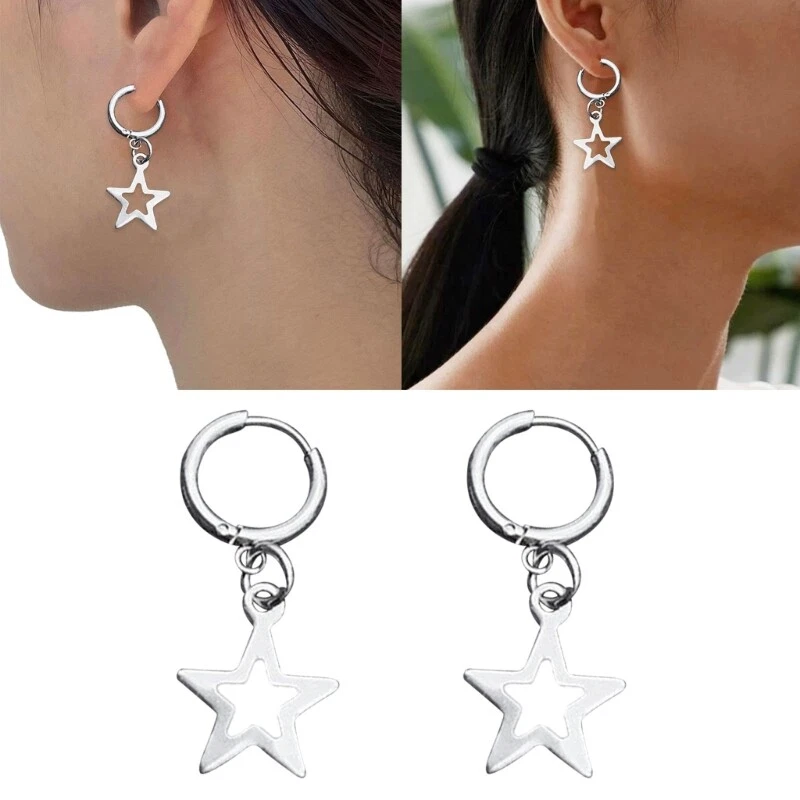 Star pendant deals earrings