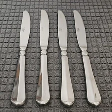Mikasa FRENCH COUNTRYSIDE Dinner Knives Set Of 4 Glossy Stainless Flatware