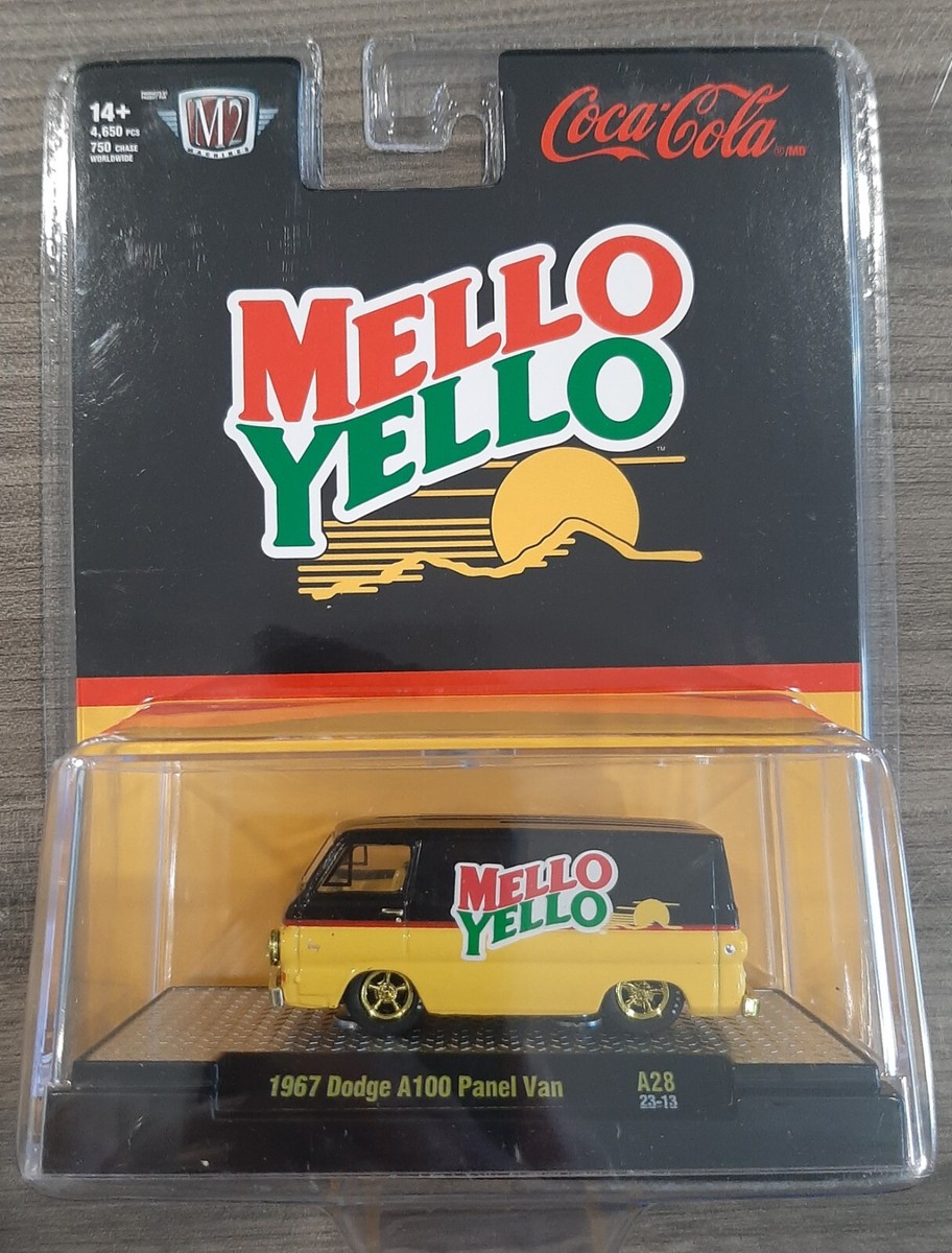 CHASE! M2マシーン HE1/64 1967 ダッジ A100 パネルバン M2 Machines Coca Cola 1967 Dodge A100 Panel Van Mellow