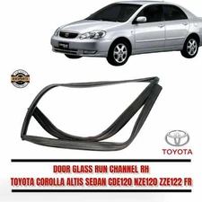 Fit Toyota Corolla Altis Sedan CDE120 NZE120 ZZE122 FR Door Glass Run Channel RH