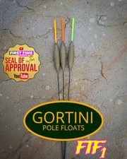 3 no. Handmade GORTINI FTF1  0.3g  -  The Ultimate F1  float  -  Inc. FREE post