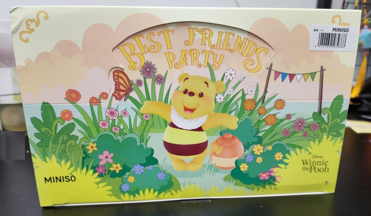 Miniso Miniatures Disney Winnie the Pooh Best Friends Party Set | eBay