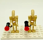 LEGO Star Wars -  2 Battle Droid Tan Minifigure - sw0001b - 7654