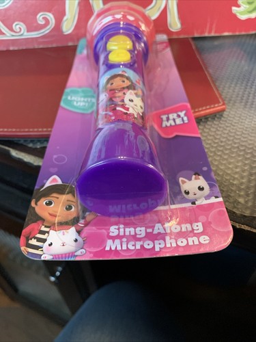 Gabby’s Dollhouse Sing-Along Light Up Microphone With Built In Music New! - Picture 5 of 10