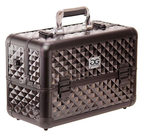 Aluminum Lash and Brow Case with Holder and Shoulder Strap - 第 6/7 張圖片