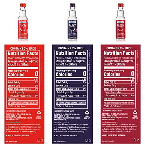 sodastream bubly Drops 3 Flavor Berry Bliss Variety 4 Fl Oz - Picture 7 of 7