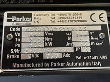 ***  Parker MH10545085192165 Servo Motor ***
