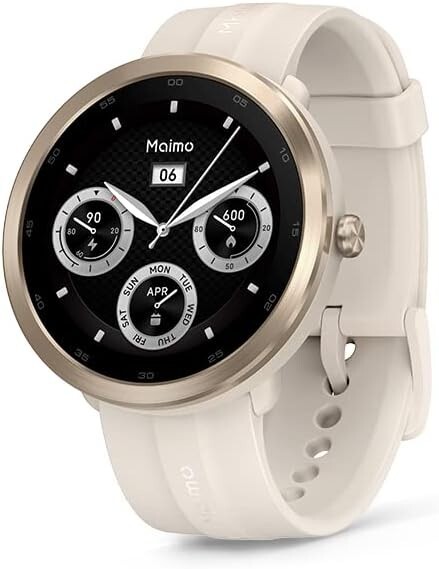 70mai Smartwatch, Gold, Oxygen Blood Heart Rate Sleep