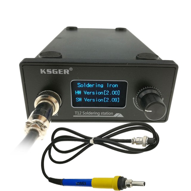 KSGER MINI STC LED T12 Soldering Iron Soldering Station Temperature