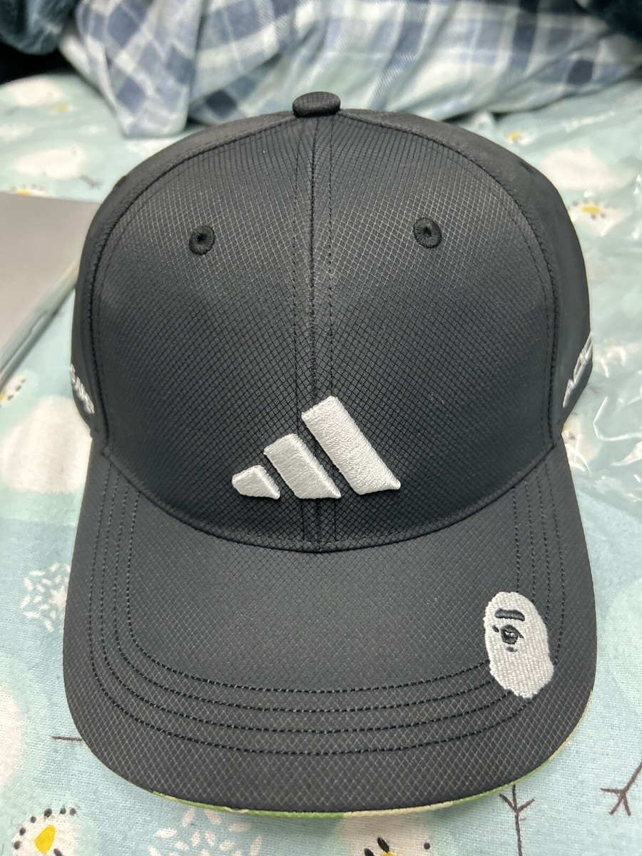 BAPE X Adidas Black Golf Cap OSFM (IN9315) | eBay