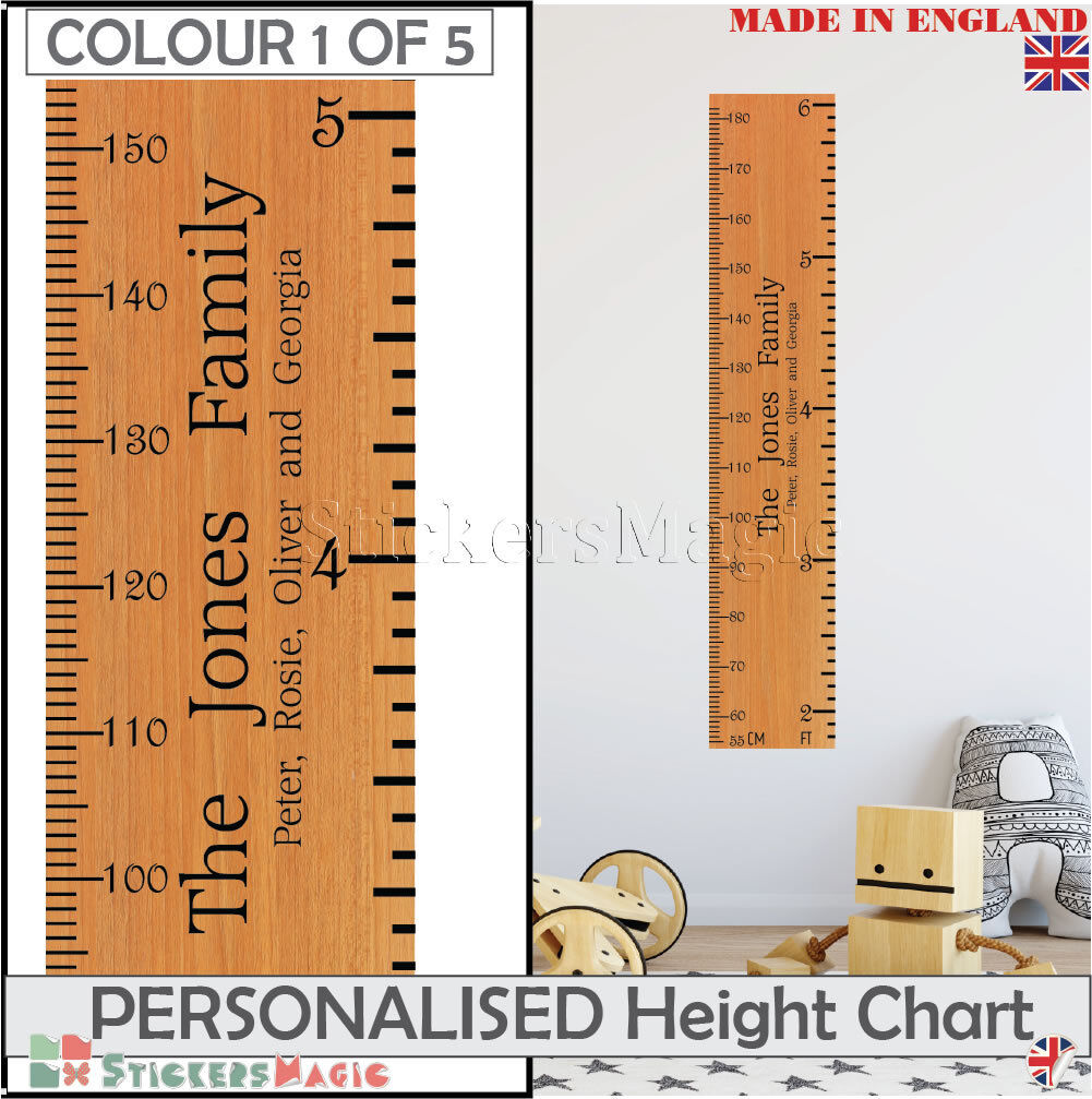 Personalised Height Chart