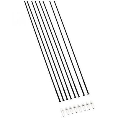 DT Swiss Speichenkit für GRC 1400 SPLINE 650B / 700C Schwarz - präziser Laufr...