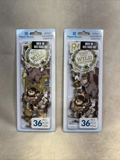 2 Scrapbooking Stickers Die Cuts Paper House Where The Wild Things Are 36 Pc