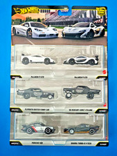 New Hot Wheels Car Culture 2-packs Mclarenblack Holecyberpunk Porschequadro New Hot Wheels Car Culture 2-packs Mclarenblack Holecyberpunk Porschequadro
