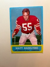 1963 Topps Matt Hazeltine 142 VG-EX Low Shipping Fee