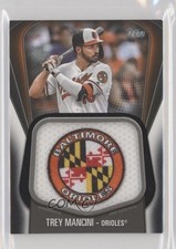 2020 Topps Jersey Sleeve Black /149 Trey Mancini #JJSP-TM Jumbo Patch tx8