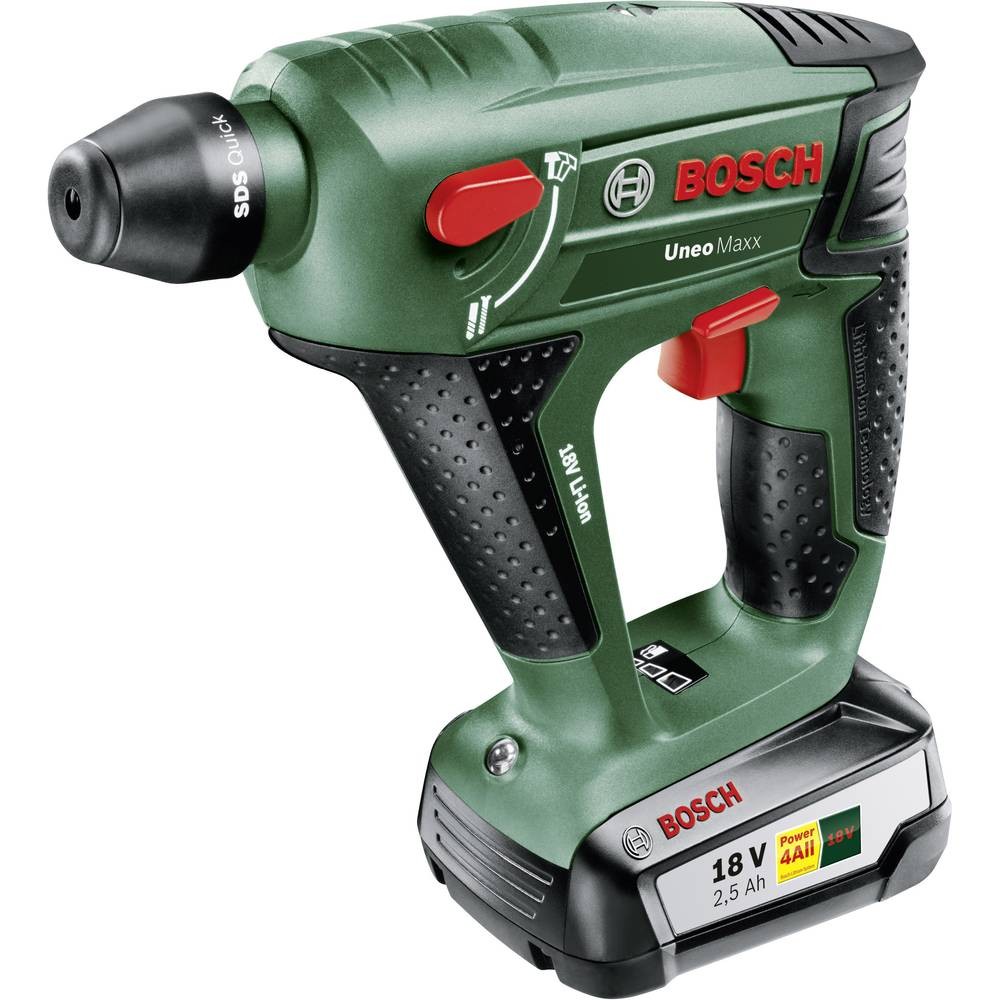 Perforateur sans fil 18V Bosch UneoMaxx burineur 3 en 1 compact
