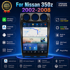 14 For Nissan 350z Z33 2002-2008 Tesla Car Radio Screen Android Navi Gps Stereo 14 For Nissan 350z Z33 2002-2008 Tesla Car Radio Screen Android Navi Gps Stereo