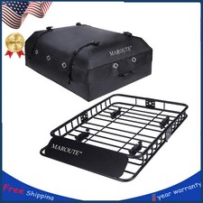 Roof Rack Carrier Basket Universal Rooftop Cargo Carrier Basket 51 X 36x 5