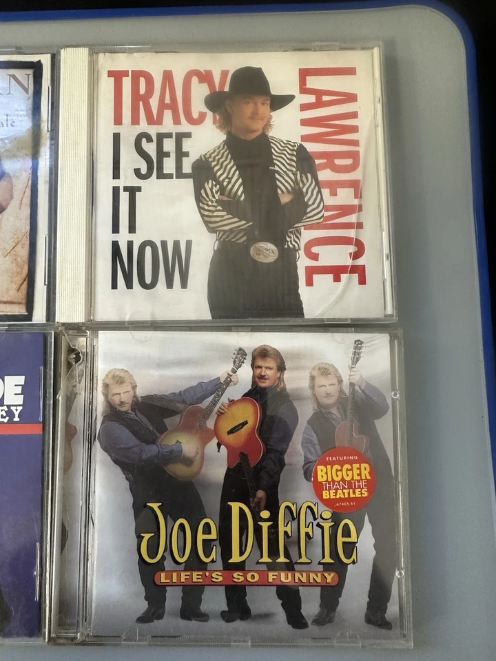 Lot Of 4 Country CDs Gary Allan, Dude Mowrey, Tracy Lawrence, & Joe Diffie Foto 4 de 4