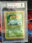 POKEMON BASE SET UNLIMITED VENUSAUR HOLO #15 BGS 9 (9.5 Centering Sub Grade)
