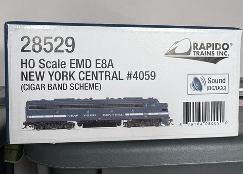 Escala HO - Trenes Rapido - Ferrocarril Central de Nueva York E8A #4059 - DCC/Sonido | Condition: Unspecified