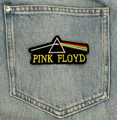 Pink Floyd Band Patch | 4 inches x 2 inches | Embroidered | English Rock