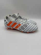 adidas Messi Nemeziz Men's Soccer Cleats White Orange US Size 5.5
