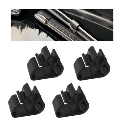 4PCS Front Windshield Wiper Arms Spray Nozzle Hose Clips,Anti-Slip Windshield...