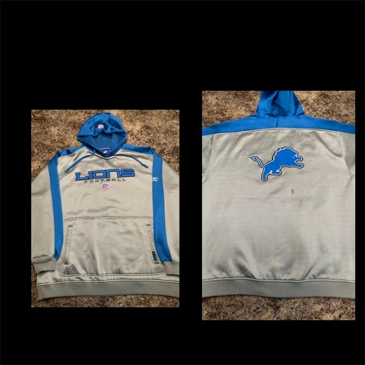 Reebok Detroit Lions NFL Sweatshirts for sale | eBay