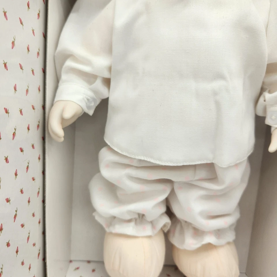 Precious Moments Angie The Angel Of Mercy Nurse 13" Porcelain/Plush Doll w/Stand - Image 3 of 4